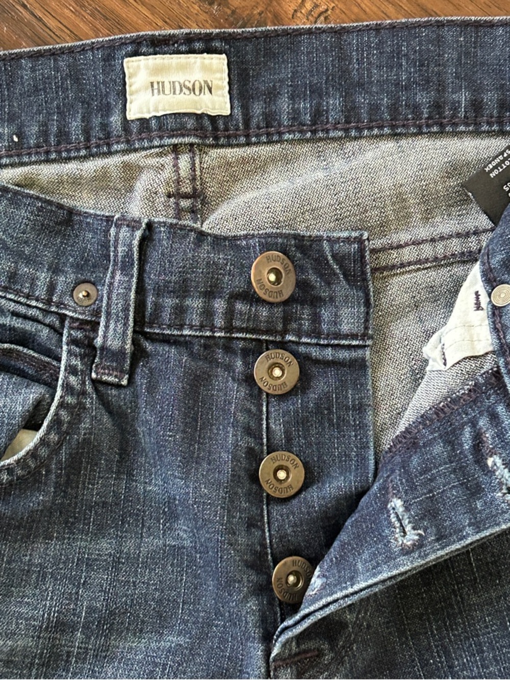 Hudson Women’s Bootcut Jeans Size 30 Medium Wash Stretch Denim - Picture 6 of 10